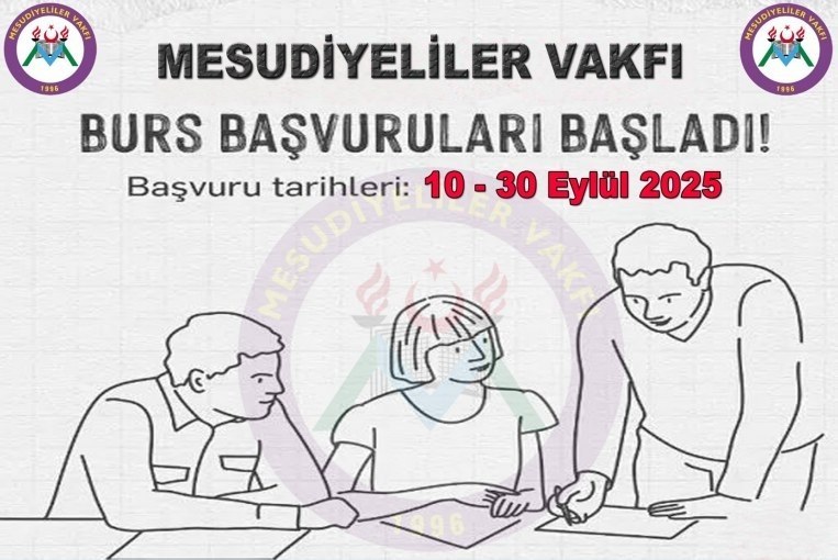 2025-2026 Eğitim Yılı Burs Başvurularımız Başlamıştır...